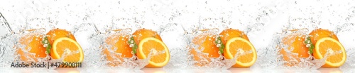 orange in the water © Piotr