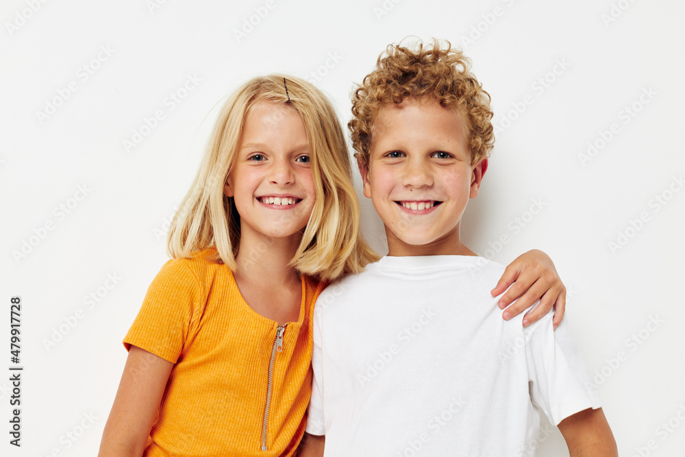boy and girl holding hands friendship fun childhood boy and girl holding hands friendship fun childhood