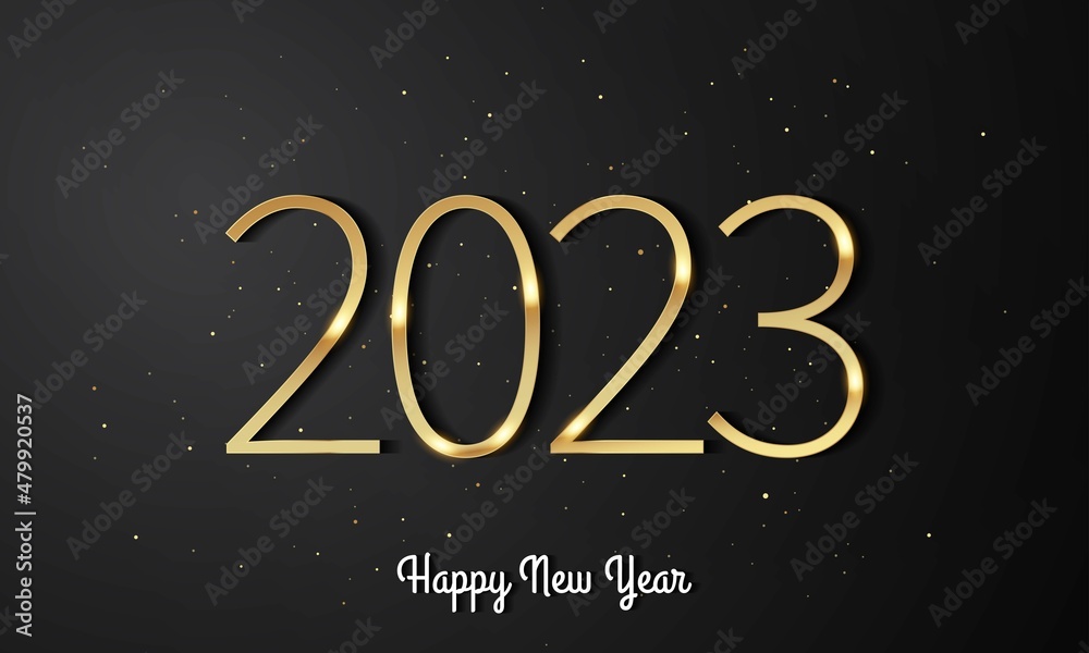 2023 Happy New Year Background Design. 2023 Happy New Year Background Design.