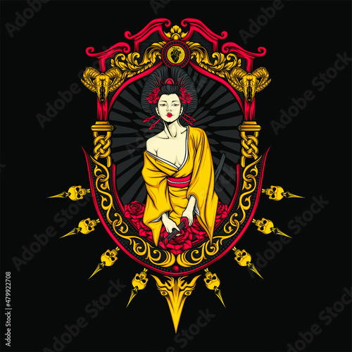 samurai geisha
