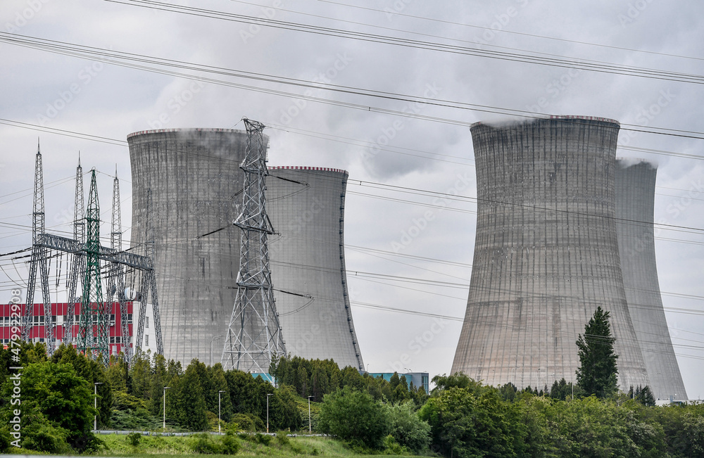 SVK, AKW Mochovce, Kernkraftwerk, Slowakei SVK, AKW Mochovce, Kernkraftwerk, Slowakei