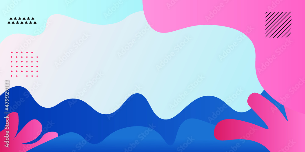 wave line abstract background modern hipster futuristic graphic vector