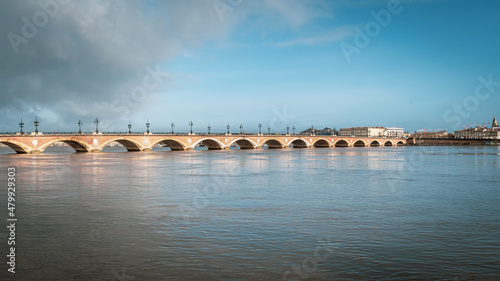 Pont de Pierre  Bordeaux  France 