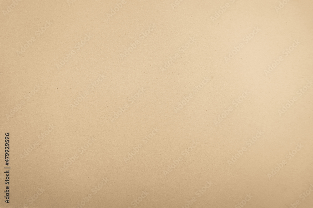 Brown recycled craft paper texture as background. Cream paper texture, Old hardboard with copy space for text. Brown recycled craft paper texture as background. Cream paper texture, Old hardboard with copy space for text.