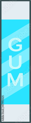 Clip art of blue gum