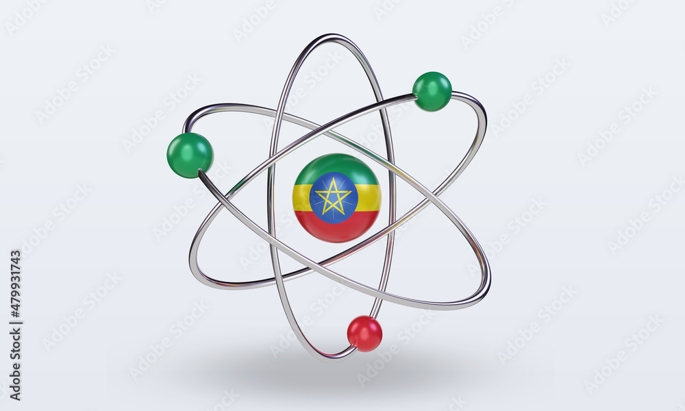 3d science day Ethiopia flag rendering front view 3d science day Ethiopia flag rendering front view