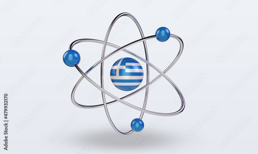 3d science day Greece flag rendering front view 3d science day Greece flag rendering front view