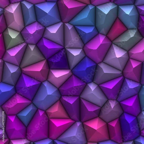 abstract background with triangles