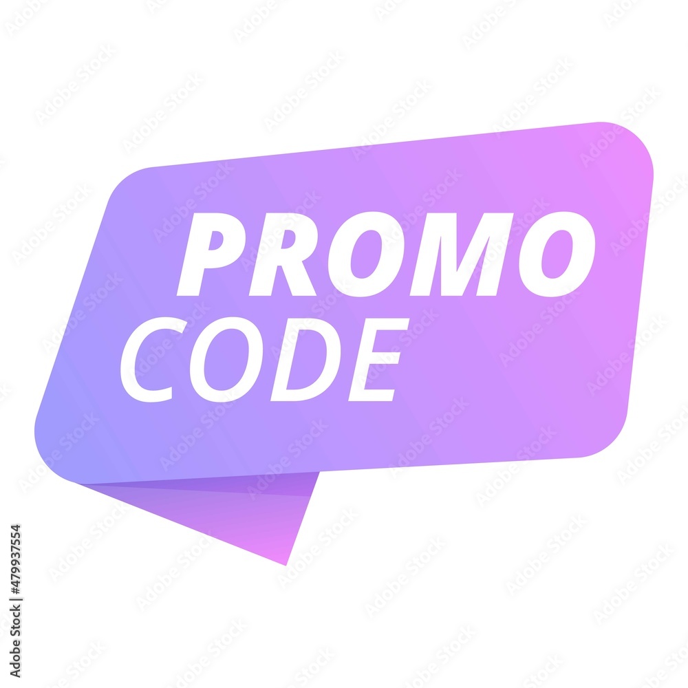Scan promo code icon cartoon vector. Coupon discount. Money offer Scan promo code icon cartoon vector. Coupon discount. Money offer