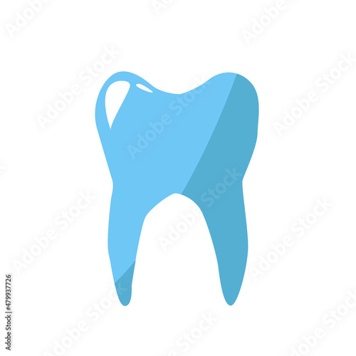 Vector illustration of tooth