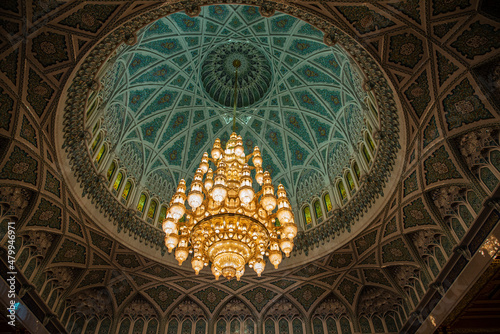 Photography Sultan Qaboos Grand Mosque Inside