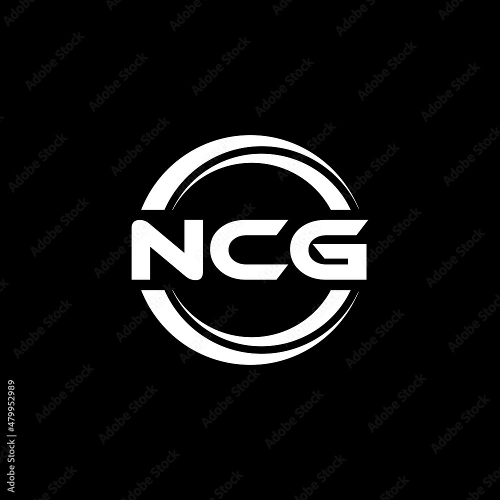 NCG letter logo design with black background in illustrator, vector logo modern alphabet font overlap style. calligraphy designs for logo, Poster, Invitation, etc. NCG letter logo design with black background in illustrator, vector logo modern alphabet font overlap style. calligraphy designs for logo, Poster, Invitation, etc.