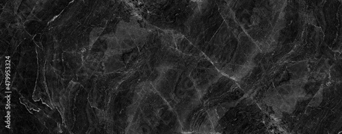 Obraz na plátně black onyx marble texture background