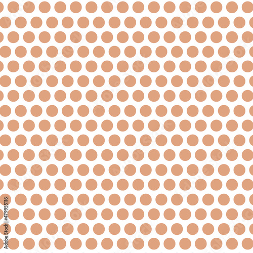 Pattern mit hellbraunen Punkten