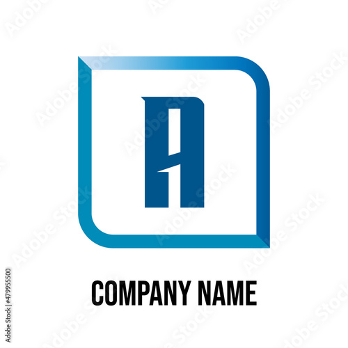 Initial Letter Logo A Vector Design