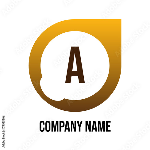 Initial Letter Logo A Vector Design