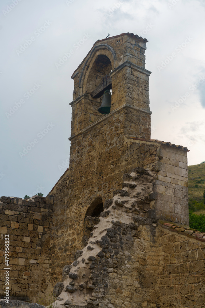 Ruins of Santa Maria di Cartignano (Abruzzi, Italy)