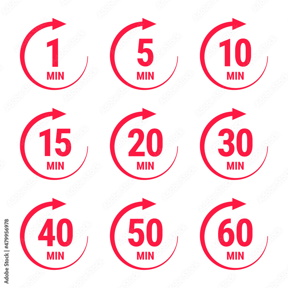 Isolated illustration with timer. Isolated illustration with timer.