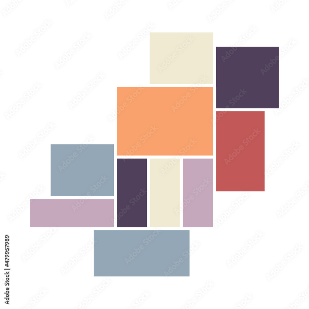 Vector mood board Vector mood board