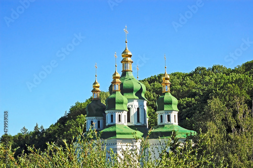 Vydubitsky monastery in Kiev photo