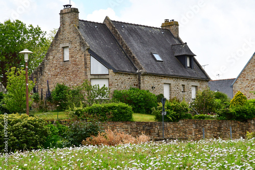 Combrit Sainte Marine; France - may 16 2021 : picturesque village photo