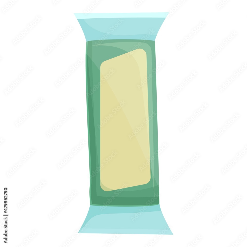 Pepper bag icon cartoon vector. Dry product. Pack foil