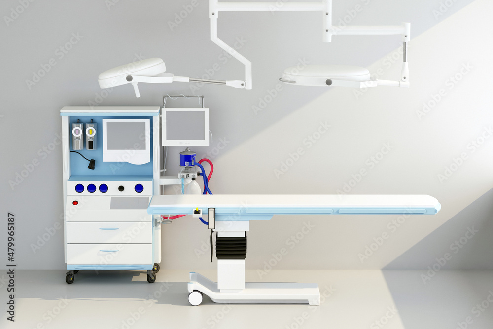 medical operating room without people medical operating room without people
