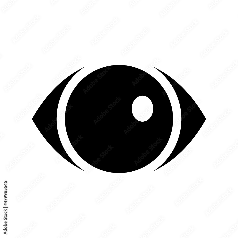 Preview icon isolated on white background Preview icon isolated on white background