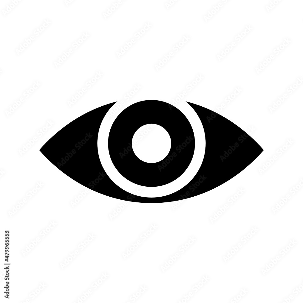 Preview icon isolated on white background Preview icon isolated on white background