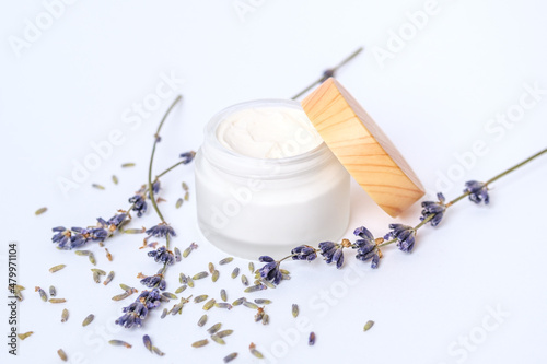Lavendel Creme Kosmetik Pflegecreme