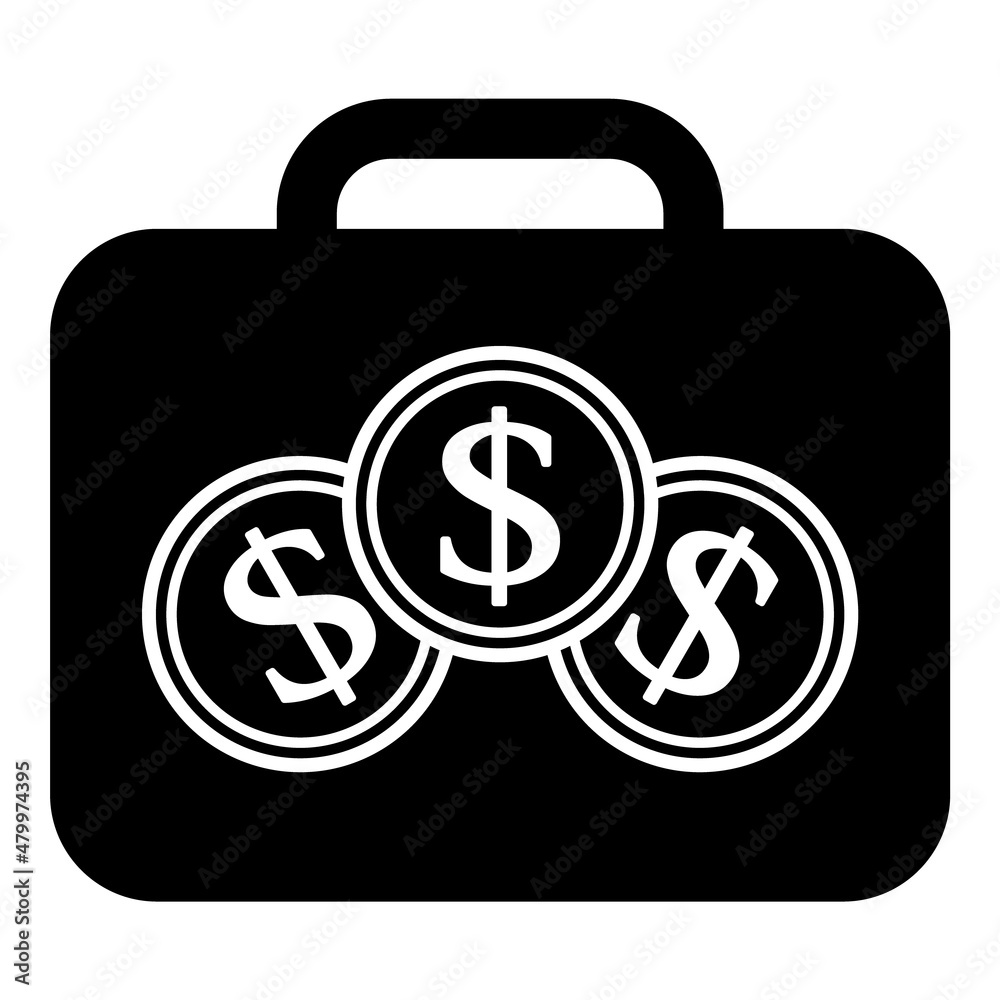 Dollar Flat Icon Isolated On White Background Dollar Flat Icon Isolated On White Background