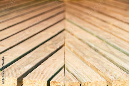 wooden deck joint