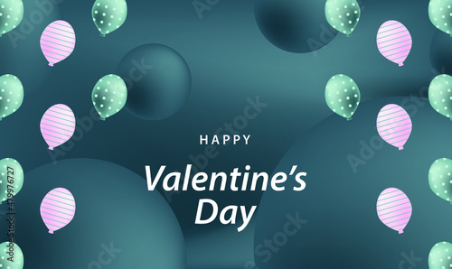 happy valentines day pattern illustration background wallpaper banner template flyer poster event label backdrop modern vector design concept premium color digital card ornamental black gold luxury