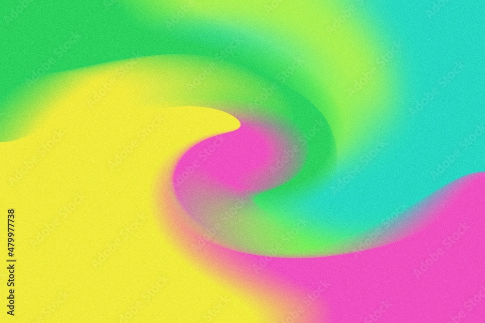 Fototapeta premium Abstract wave colorful wallpaper background