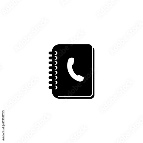 address book icon-contact illustration- directory vector-telephone isolated-bookmark icon-notebook illustration eps 10