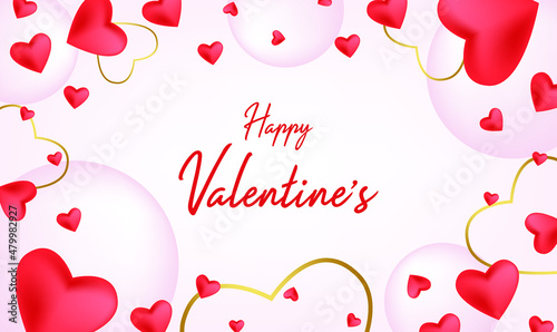 happy valentines day pattern illustration background wallpaper banner template flyer poster event label backdrop modern vector design concept premium color digital card ornamental black gold luxury