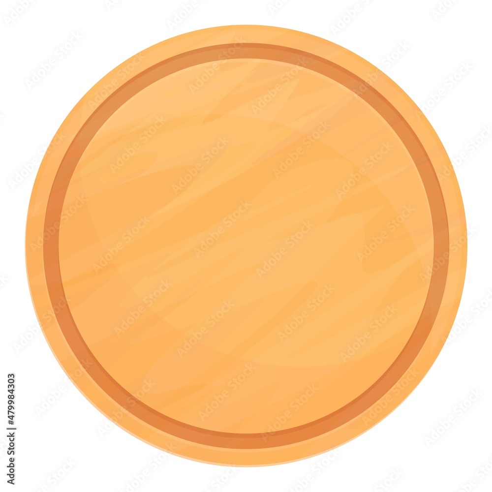Cheese board icon cartoon vector. Fat food. Appetizer assortment