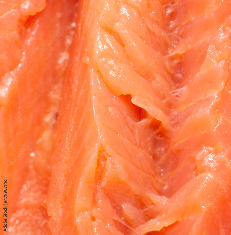 Red fish fillet as background. Red fish fillet as background.