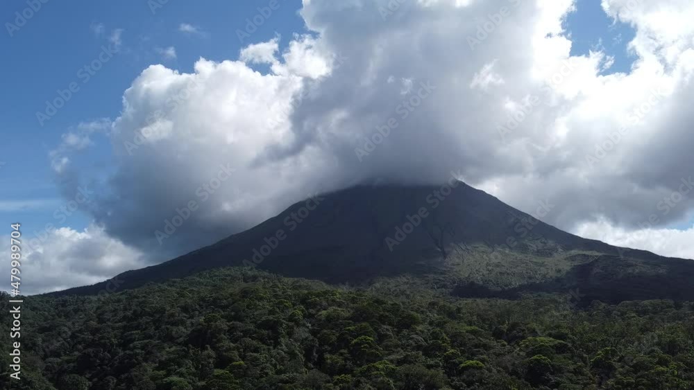 Volcan Aeral clouds in Costa Rica Volcan Aeral clouds in Costa Rica