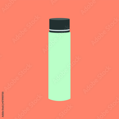 Toner Cartoon Flat Vector Illustration