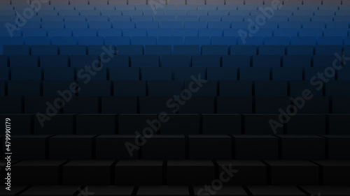 blue background