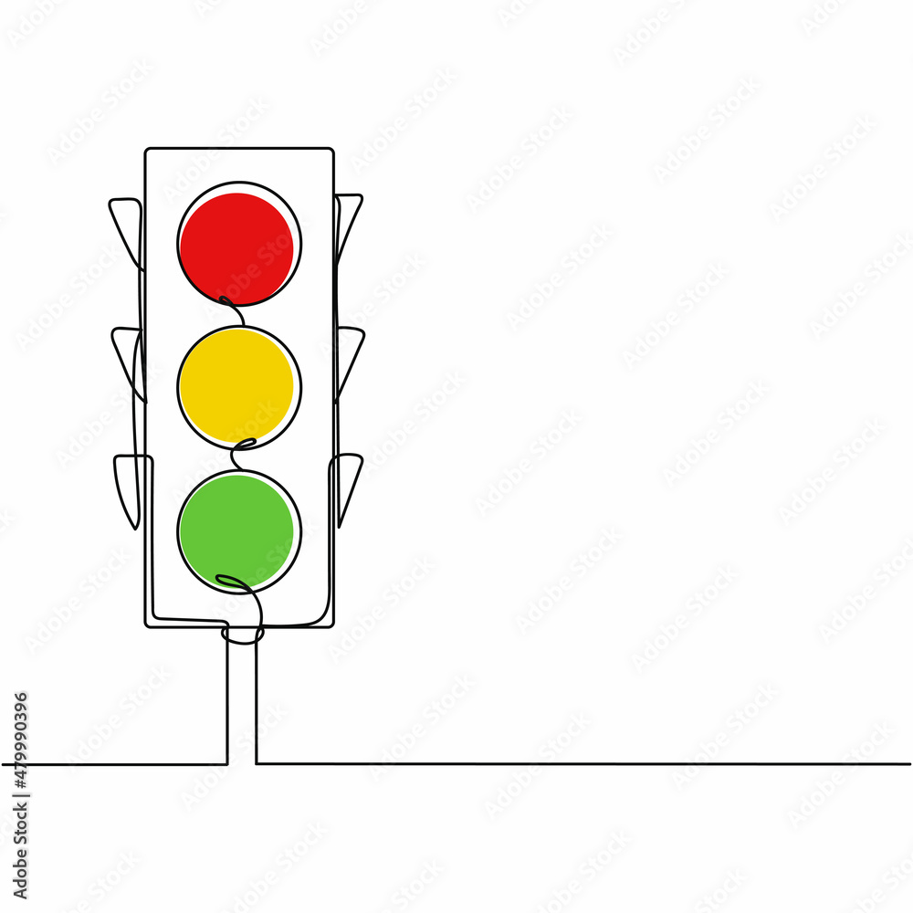 Traffic Signals Drawing On Ruled Paper High-Res Vector Graphic - Getty  Images-saigonsouth.com.vn