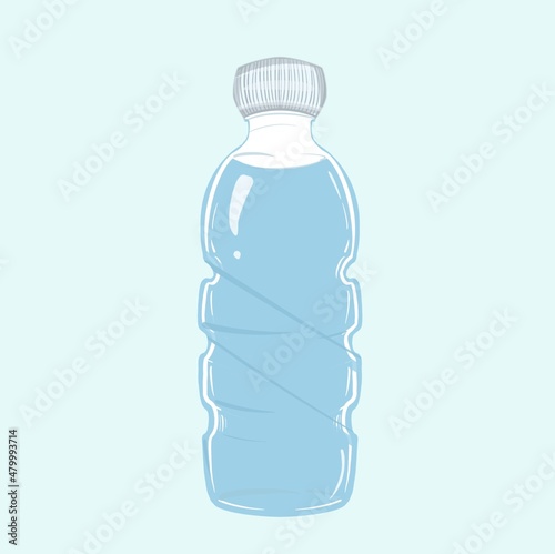 bottle of water Butelka wody plastik 