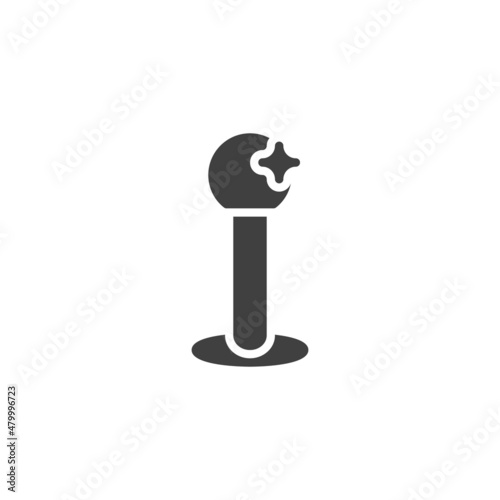 Ear piercing vector icon
