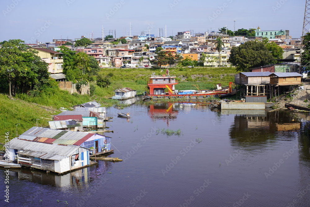 Manaus district of Sao Raimundo. Manaus - Amazonas, Brazil 