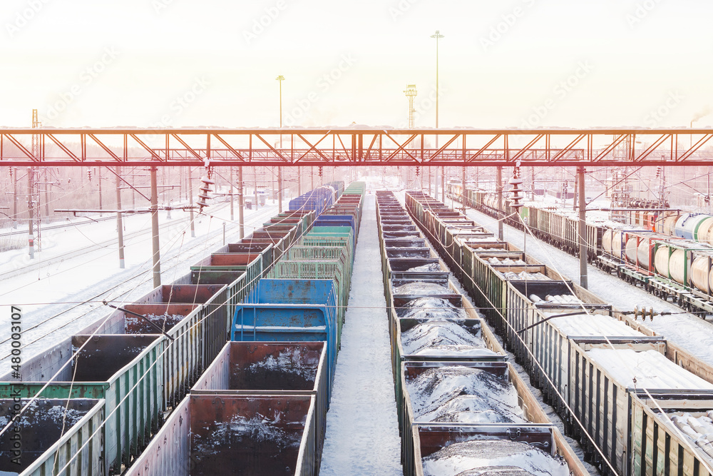 Rail cargo yard