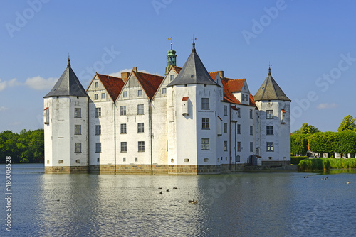 Water castle at Glucksburg, Germany photo