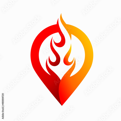 fire point logo, hot point logo