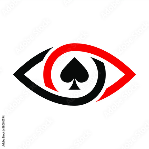 casino  poker vector can be used for casino logo, icon, and others