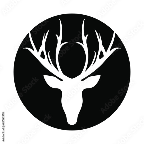 Deer head can be used for logo, icon, t shirt, sticker, community, and others.